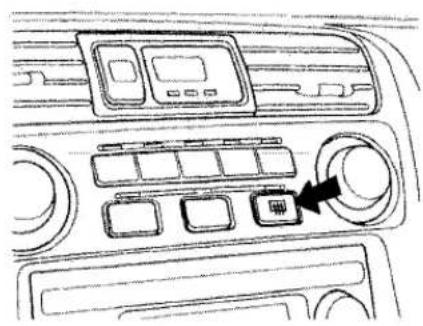 Honda Accord Coupe (2001) - Controls Near the Steering Wheel - 3