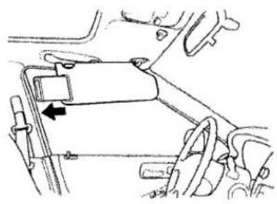 Honda Accord Coupe (2001) - Sun Visor - 1