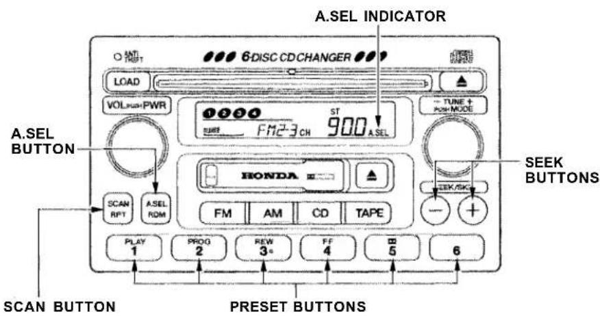 Honda Accord Coupe (2001) - Audio System - 1