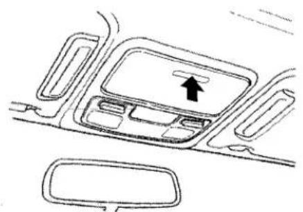 Honda Accord Coupe (2001) - Sunglasses Holder, Accessory Power Socket - 1
