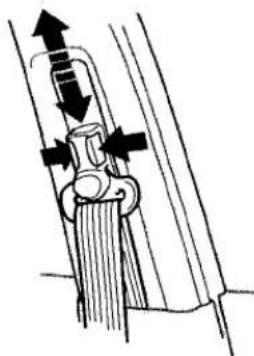 Honda Accord Coupe (2001) - Fasten and Position the Seat Belts - 2