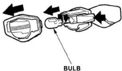 Honda Accord Coupe (2001) - Replacing a Rear License Bulb - 2