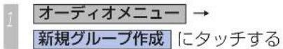 Honda Stepwgn (2010) - 新しくグループを作るには - 1