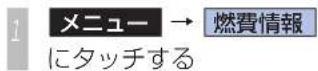 Honda Stepwgn (2010) - 燃費履歴を表示する - 1