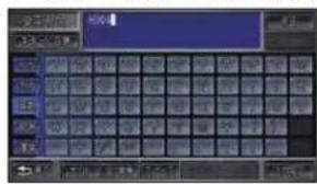 Honda Stepwgn (2010) - 入力できる文字の種類 - 2