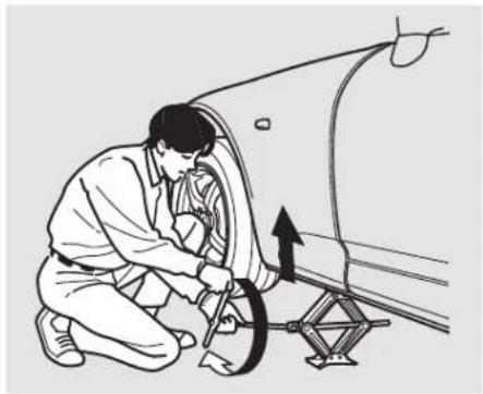 Honda S2000 (2002) - Changing a Flat Tire - 4