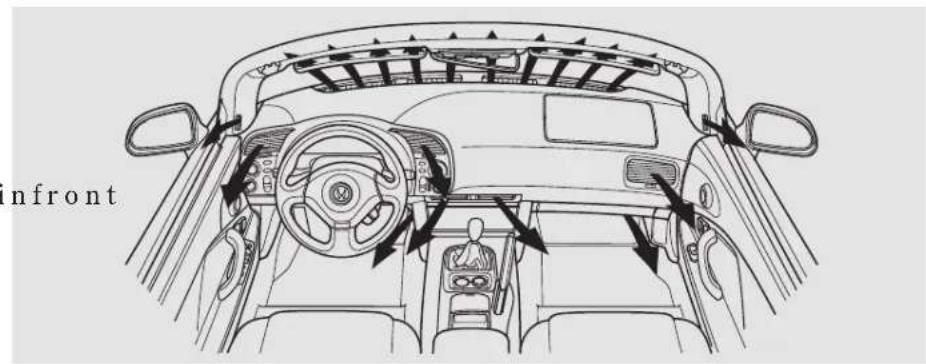 Honda S2000 (2002) - Mode Control Dial - 1