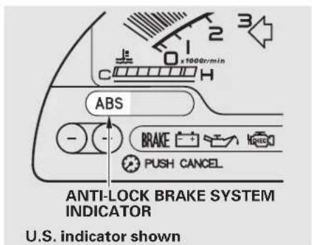 Honda S2000 (2002) - ABS Indicator - 1