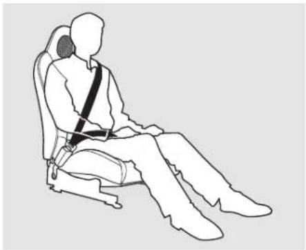 Honda S2000 (2002) - 4.Fasten and Position the Seat Belts - 1