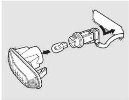 Honda S2000 (2002) - Replacing a Side Turn Signal Bulb - 1