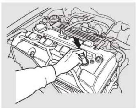 Honda S2000 (2002) - Spark PlugsHood Latch - 3
