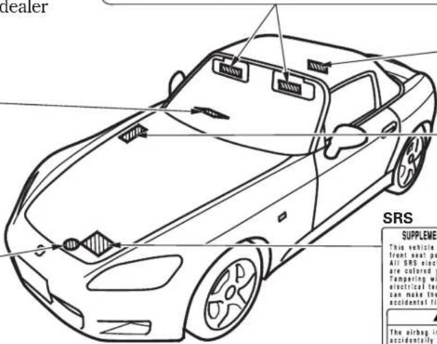 Honda S2000 (2002) - SUN VISOR - 5