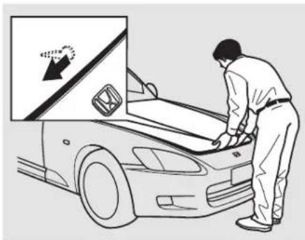 Honda S2000 (2002) - Opening the Hood - 2
