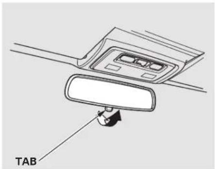 Honda S2000 (2002) - Mirrors Adjusting the Power Mirrors Hazard Warning - 1