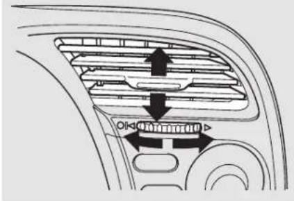 Honda S2000 (2002) - Vent Controls How to Use the System - 1