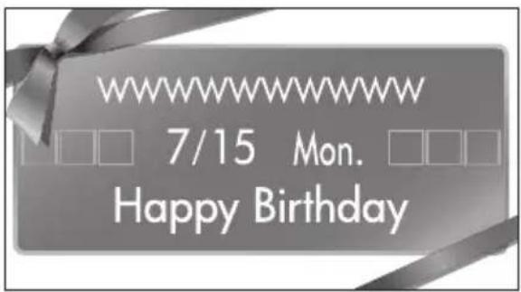 WWWWWWWW 7/15 Mon. Happy Birthday