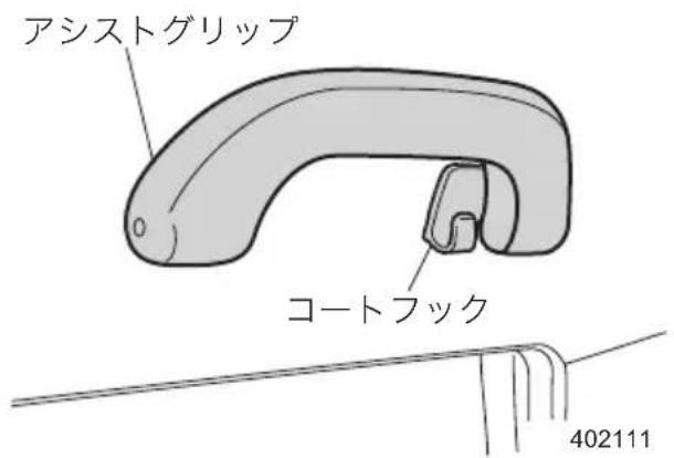 アシストグリップ コートフック 402111