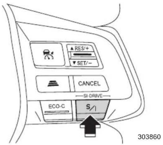 RES/+ SET/- CANCEL SI-DRIVE ECO-C S/ 303860
