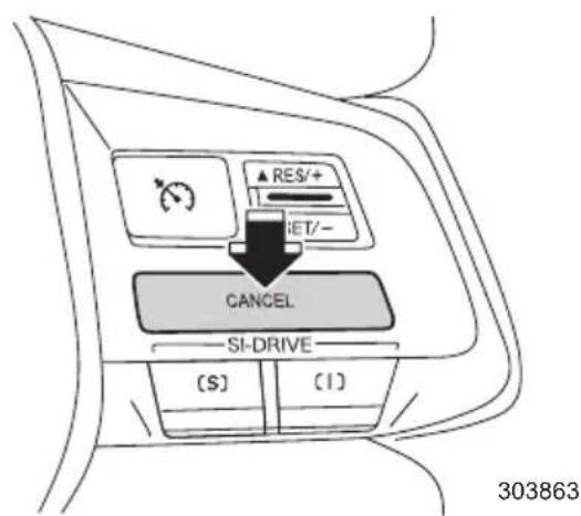 RES/+ IET/- CANCEL SI-DRIVE (S) (I) 303863