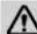 MITSUBISHI Mirage G4 (2018) - CAUTION - 1