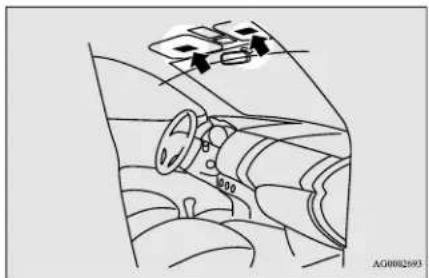 MITSUBISHI Mirage G4 (2018) - Warning label - 1