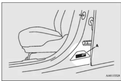 MITSUBISHI Mirage G4 (2018) - Cargo load precautions - 1