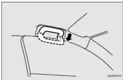 MITSUBISHI Mirage G4 (2018) - Assist grips - 1