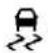 MITSUBISHI Mirage G4 (2018) - Warning indicator - 1