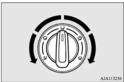 MITSUBISHI Mirage G4 (2018) - Mode selection dial - 1