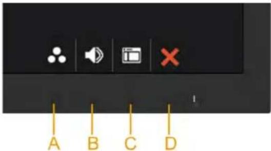 DELL C7017T - Using the Front-Panel Controls - 1