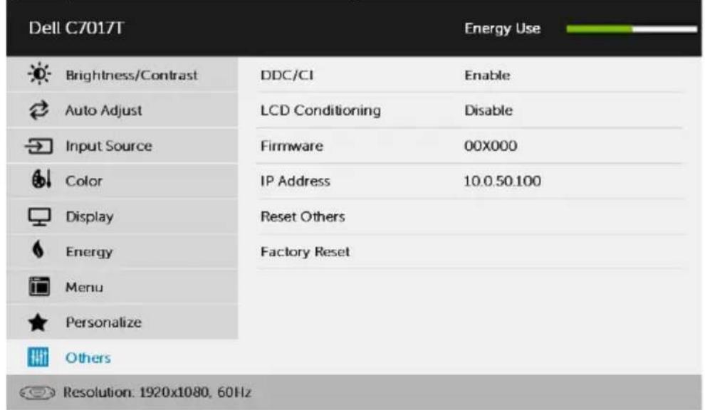 DELL C7017T - - Ethernet Disable - 1