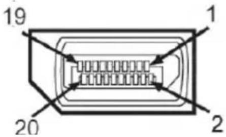 DELL Professional P3418HW - DisplayPort-Anschluss - 1