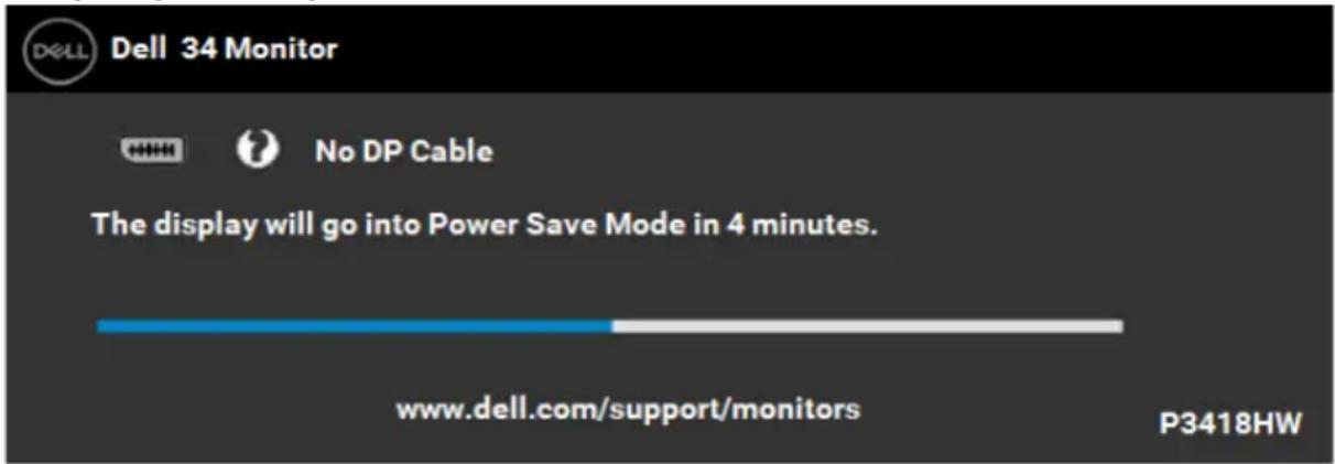 DELL Professional P3418HW - Selbsttest - 1