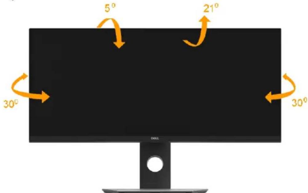 DELL Professional P3418HW - Neigen, schwenken - 1