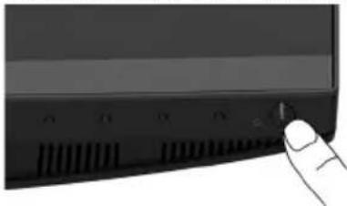 DELL Professional P3418HW - Monitor einschalten - 1