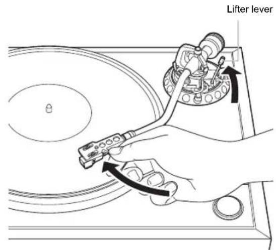 Lifter lever