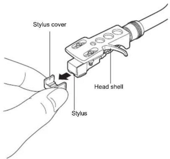 Stylus cover Head shell Stylus