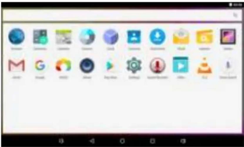 Screenshot of a mobile app home screen displaying a grid of app icons with Chinese labels.