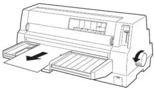 EPSON VP-4300 - 連続紙が詰まったときは - 5
