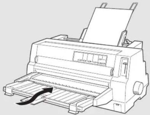 EPSON VP-4300 - 単票紙から連続紙への切り替え - 3