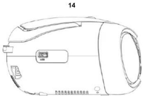 DENVER TDA-60 - Overview of the Components - 2
