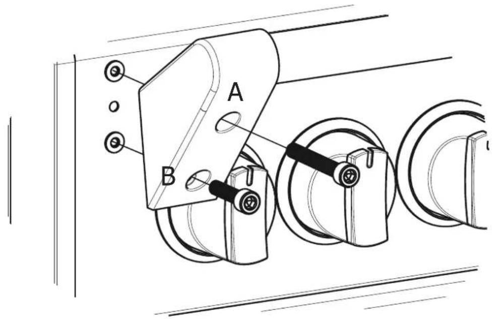 STOVES Sterling DeLuxe S900DF GTG - Fitting the towel rail (if applicable) - 1
