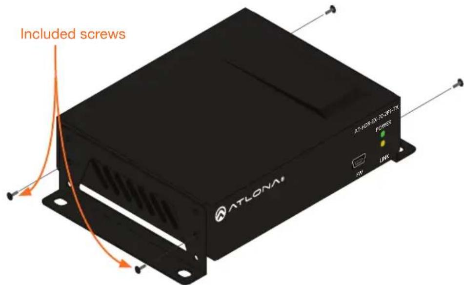 Atlona AT-HDR-EX-70-2PS - Mounting Instructions - 1