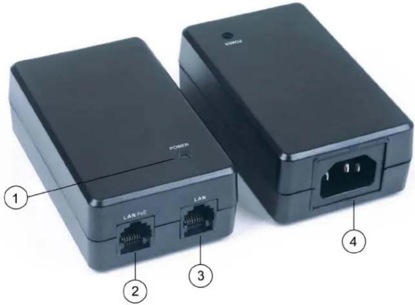 Crestron CEN-IDOCV-DSW-B-T - Physical Description - 1