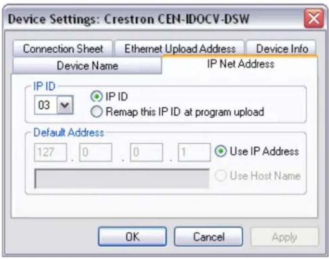 Crestron CEN-IDOCV-DSW-B-T - C2Net Device, Slot 8 - 2