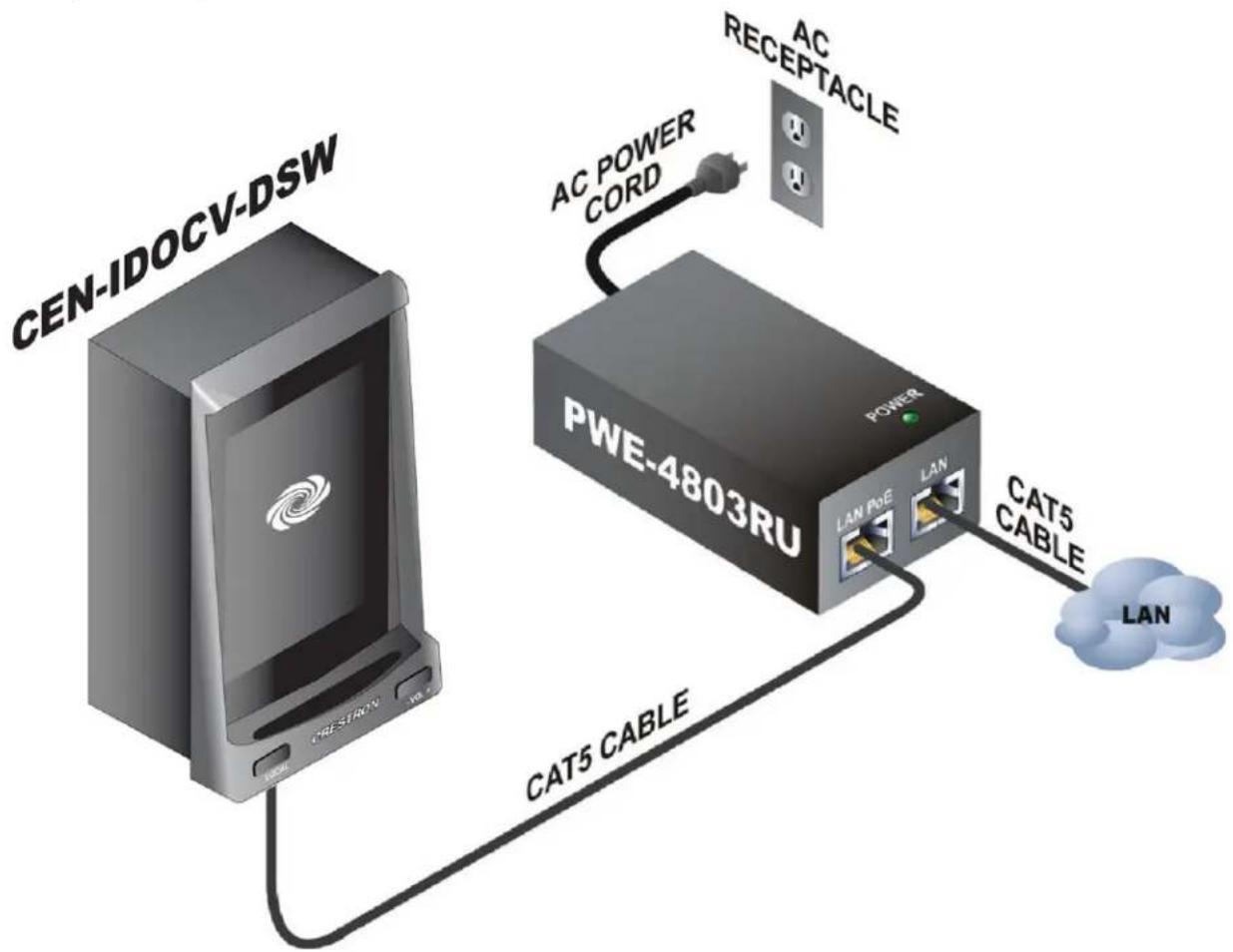 Crestron CEN-IDOCV-DSW-B-T - Setup - 1