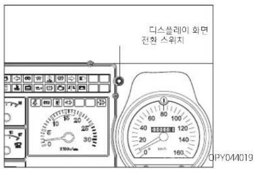 디스플레이 회면 전환 스위치 DPY04M019