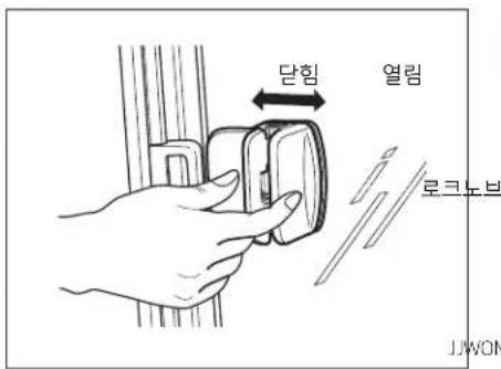 단림 열림 로크노브 JJWOM