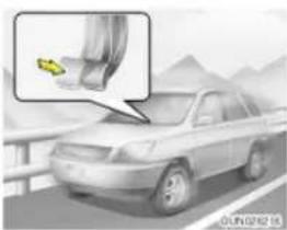 HYUNDAI Veracruz (2006) - -주행중 브레이크 경고등이 점동되는 경우 - 2