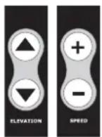 UNO Fitness LTX5 - HRS (Handrail-Regulation-System): - 1